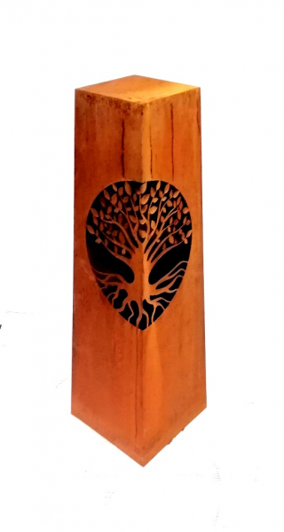Rostsäule konisch Lebensbaum